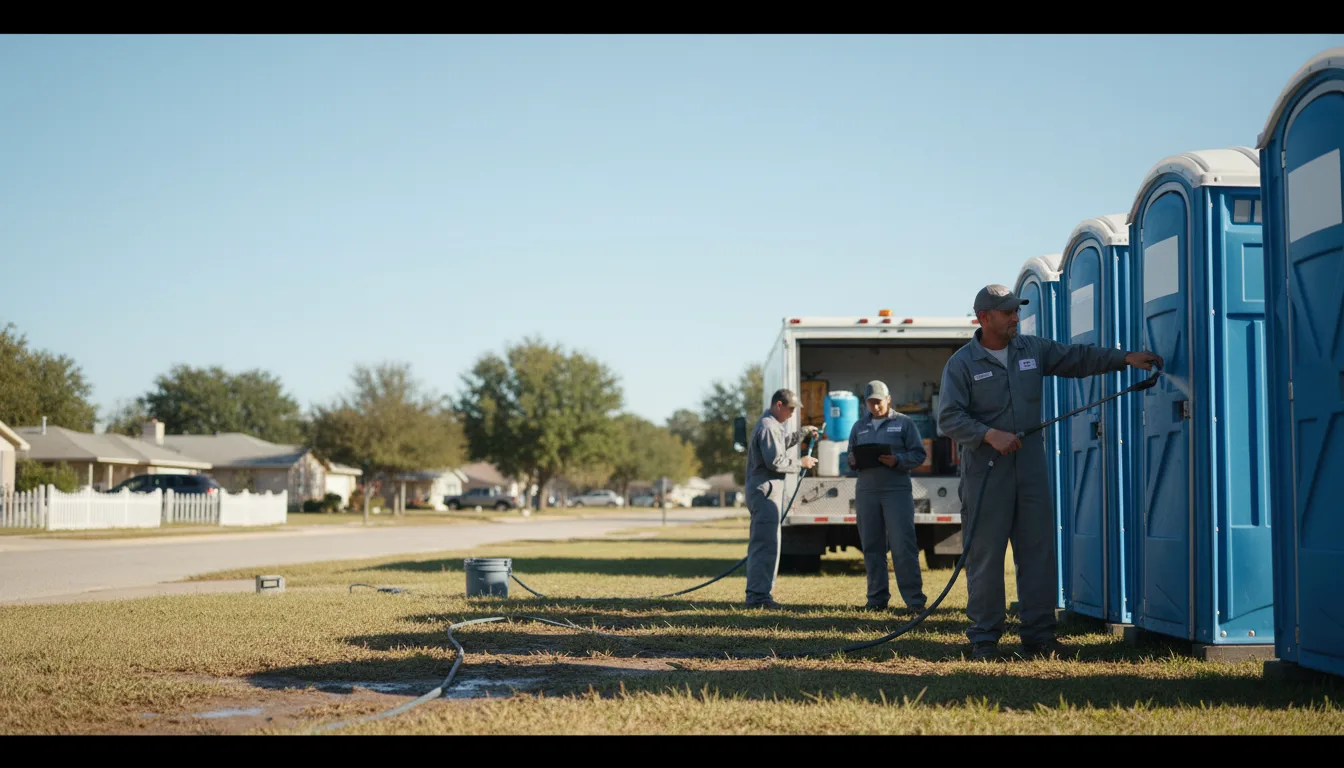 Long-Term Portable Toilet Rental in Albertson, NC near me